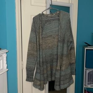 Anthropologie Knitted and Knotted Stripe Sweater